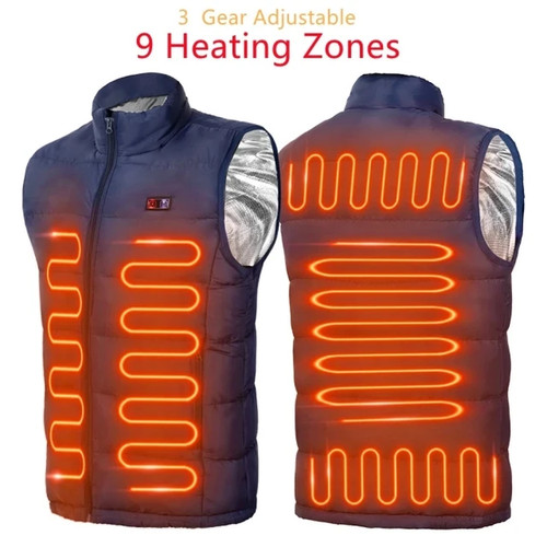 Gilet chauffant graphene usb - chauffant,