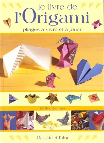 Livre origami pliages - livre,