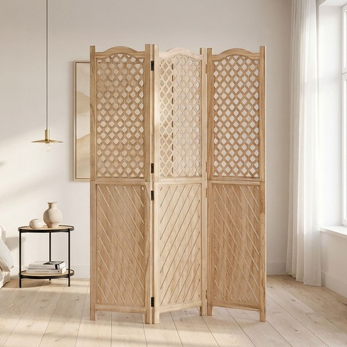Paravent séparateur bois - de,