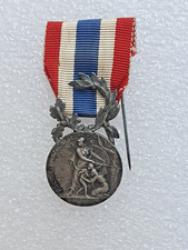 Médaille de la Police Française, argent, attribuée 1947