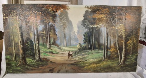 Ancien tableau peinture sur - ancien,