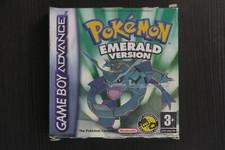 Pokémon Emerald Version Gameboy Advance Complet PAL UKV Game Boy GB GBA Emeraude