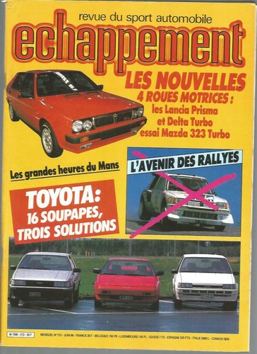 Echappement 212 lancia - echappement, n°212