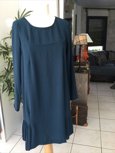 Robe plissée cotelac taille - plissée,
