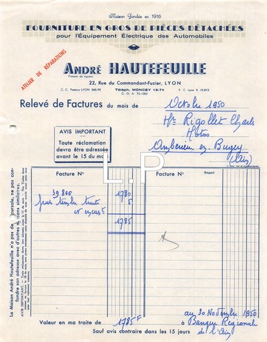 1950 andre hautefeuille a - ,