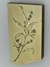 -MATRICE TAMPON BRONZE ANCIEN