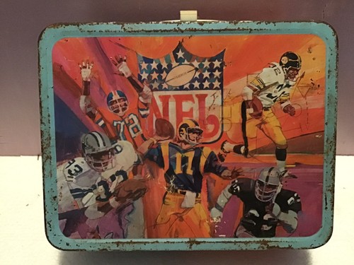 Vintage nfl lunchbox - vintage,