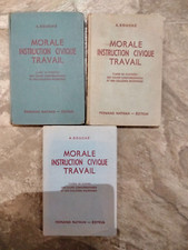 A SOUCHE lot 3 livres; Morale