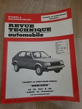 Revue Technique SIMCA TALBOT