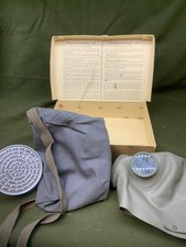 Original WW2 Finlandais / Allemand Maison Avant Civil Masque M39 1939 - Complete