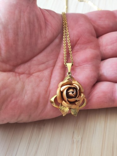 Bijoux vintage pendentif belle