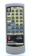 Sharp RRCG0014SJSB Télécommande d'origine Ausio System CD Tape  (Réf#T-201)