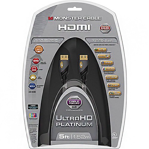 Monster 5ft ultra platinum - 5ft.,