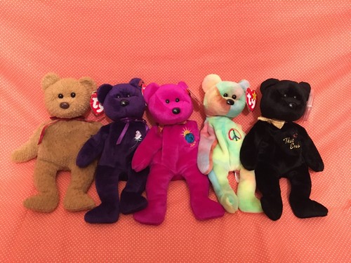 Beanie baby lot claude - baby, of