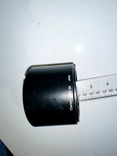 Objectif canon pour - bt-58,