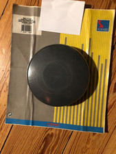 2 GRILLES CLIPABLES POUR HAUT PARLEUR 10CM S-TRONIC 11144 NEUF NOIR