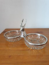 Magnifique double coupelle en