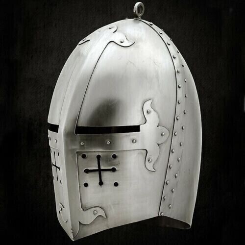 Casque xmas 18ga medieval larp - casque,