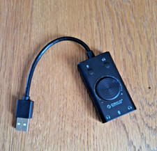 ORICO - Carte son externe USB - 2 sorties casque + entrée micro - SC2