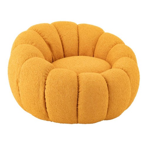Fauteuil coquillage tissu - fauteuil,