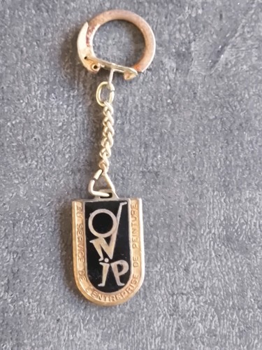 Porte cle annees - annees, metal