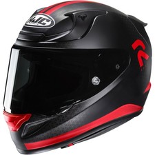Casque De Moto Intégral XS - HJC RPHA 12 Enoth - Noir-Rouge Mat