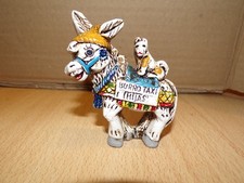 Petite statuette " burros taxi
