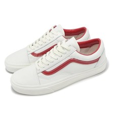 Vans Old Skool White Red Men Unisex Lifestyle Casual Shoes Sneakers VN000CP5BDU