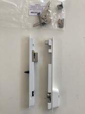 Serrure double à clef de coulissant Technal ref : 3062 - Blanc