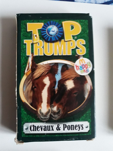 Paquet cartes top trumps - de,