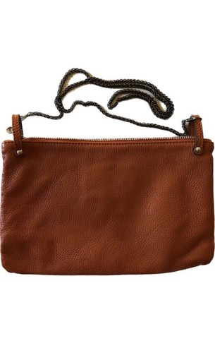 Sac pochette orange gianni - sac,