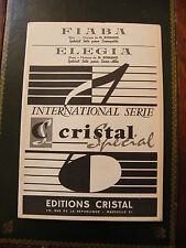 "Partition Fiaba Romano Elegia Solo Trompette Solo Saxo Alto"