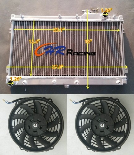 Aluminum radiator fans - aluminum, for