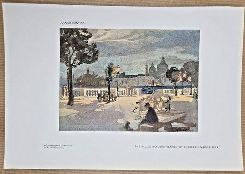 Estampe 1917 après - d'après, charles