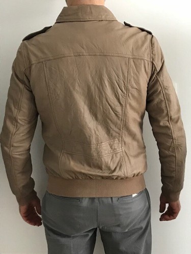 Veste cuir mac douglas marron - douglas,