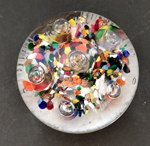 Presse papier sulfure cristal - ,