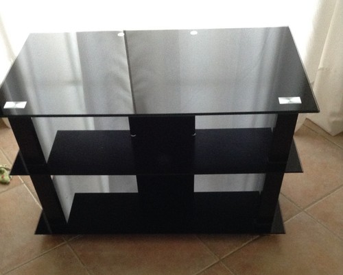 Table télé verre - table, en