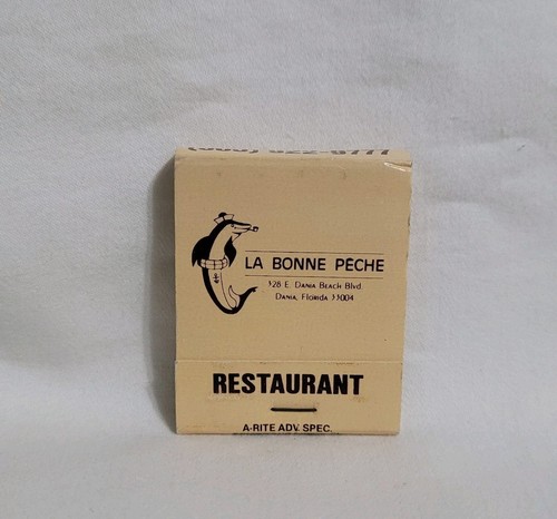 Vintage matchbook bonne - matchbook, la