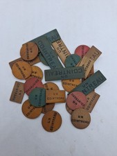 Ancien jetons bois jeu de