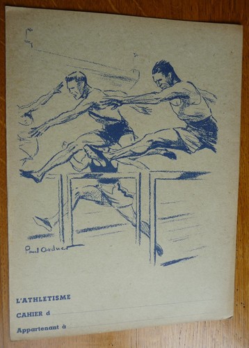 Ancien protège cahier - ancien, protège-cahier