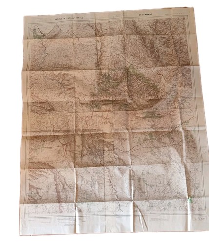 Rare panneau cartographique - rare,