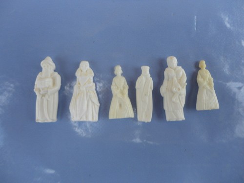 Feves plastique blanc - 6,