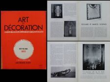 ART ET DECORATION FEVRIER 1935