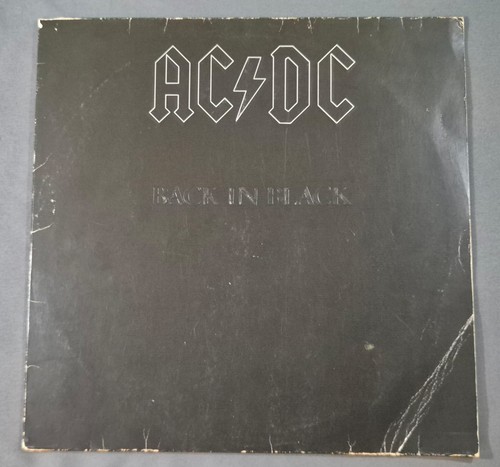 Back black vinyle lp - ac/dc, in