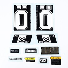 Kit Autocollants Fourche DH38