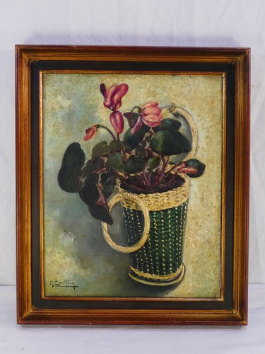 Huile sur toile marc - huile,