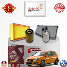 Kit De Maintenance Filtres + Huile VW GOLF V 2.0 GTI 147KW 200CV De 2008 À 2009