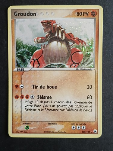 Carte pokémon groudon hl - pokémon, fr