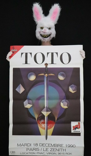 Toto rare affiche - toto,