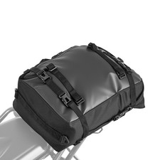 VEVOR Sacoche arrière de moto sac à dos de rangement pour bagages 30 L noir